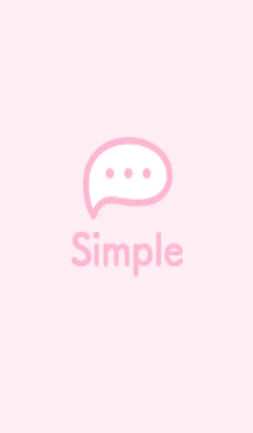 [LINE着せ替え] 【ピンク】シンプルカラーの画像1