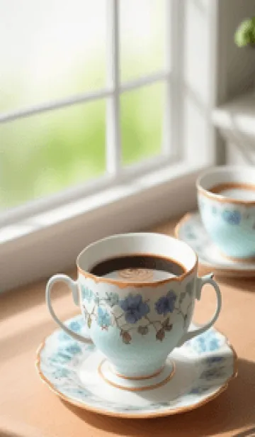 [LINE着せ替え] 午後のコーヒータイム MP9ZHの画像1