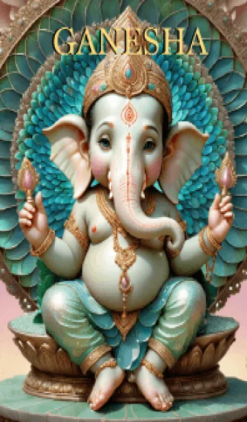 [LINE着せ替え] Love Ganesha Rich & Rich Theme (JP)の画像1