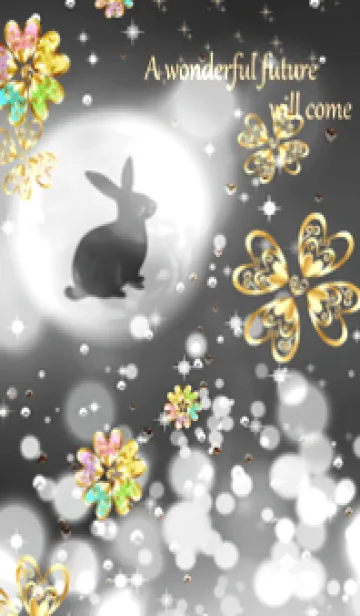 [LINE着せ替え] うさぎの強運引き寄せ最強厄除けパワー7の画像1