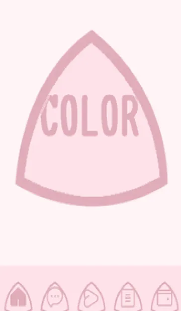 [LINE着せ替え] pink color L60の画像1
