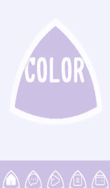 [LINE着せ替え] purple color L59の画像1