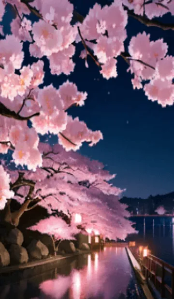 [LINE着せ替え] 桜花繚乱 #EIHX69。の画像1