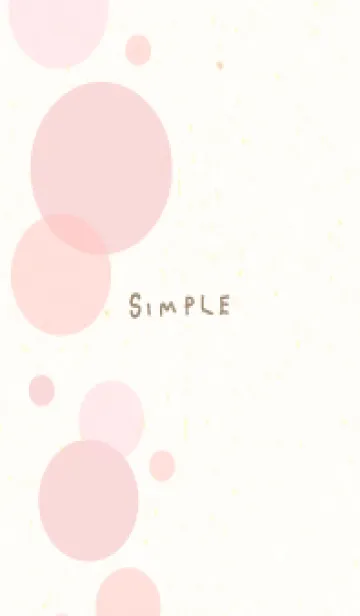 [LINE着せ替え] 3色の丸28の画像1