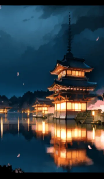 [LINE着せ替え] 桜花繚乱 #EKIQ49。の画像1