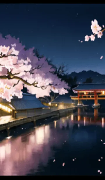 [LINE着せ替え] 桜花繚乱 #ELSaE11。の画像1