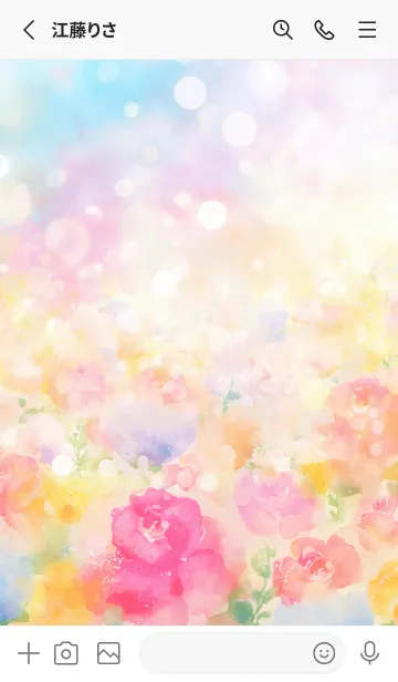 [LINE着せ替え] 薔薇(バラ)の花の着せかえ(R3862)の画像2