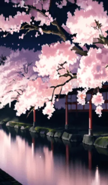 [LINE着せ替え] 桜花繚乱 #EKIQ419。の画像1