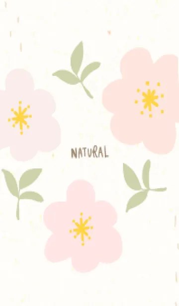 [LINE着せ替え] 花 シンプル 輪29の画像1