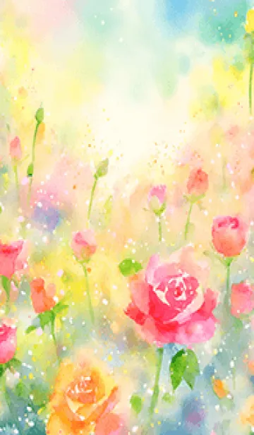 [LINE着せ替え] 薔薇(バラ)の花の着せかえ(R3864)の画像1