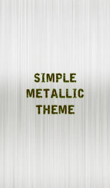 [LINE着せ替え] シンプル メタリック 4の画像1