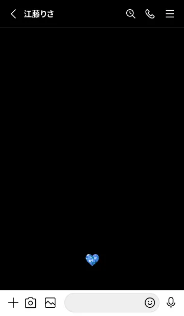 [LINE着せ替え] ダイアモンド ハート 21の画像2