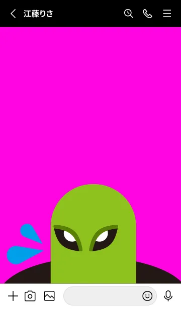 [LINE着せ替え] Mr. Alien Dの画像2