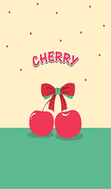 [LINE着せ替え] Fruit_Cherry patternの画像1