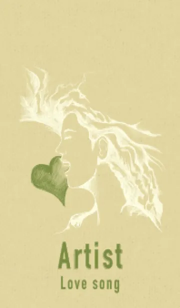 [LINE着せ替え] Artist 愛の歌 純白の画像1