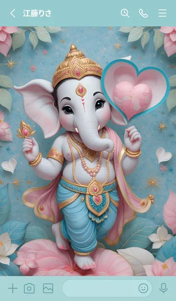 [LINE着せ替え] Ganesha: success in all endeavors(JP)の画像2