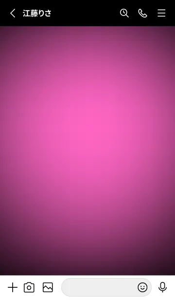 [LINE着せ替え] Rose Pink Light Theme V7 (JP)の画像2