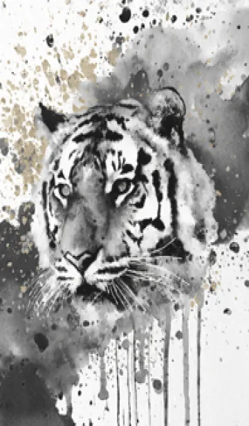Ink painting41_JPのLINE着せ替え