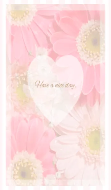 [LINE着せ替え] Pink Gerbera Bouquet Theme ♡ -2024- 1の画像1