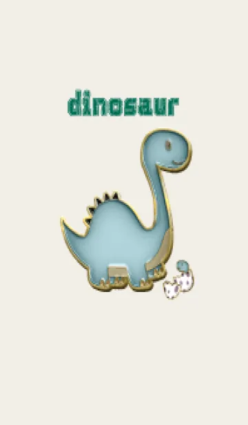 [LINE着せ替え] dinosaur Enamel Pin 14の画像1