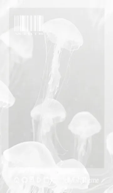 [LINE着せ替え] ジェリーフィッシュ - 001 WH STICの画像1