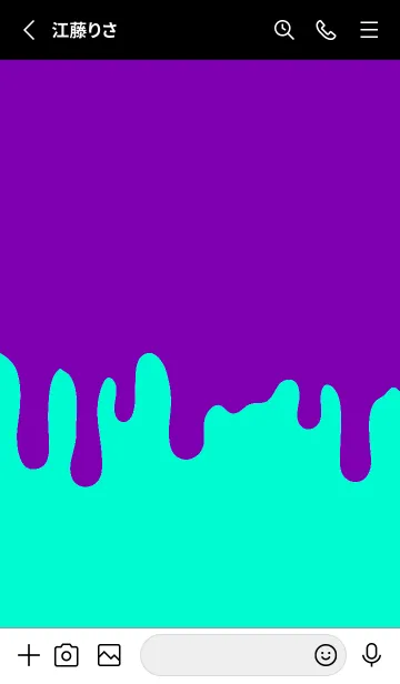 [LINE着せ替え] ドリップ 157の画像2