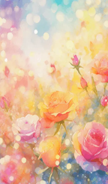 [LINE着せ替え] 薔薇(バラ)の花の着せかえ(R3883)の画像1