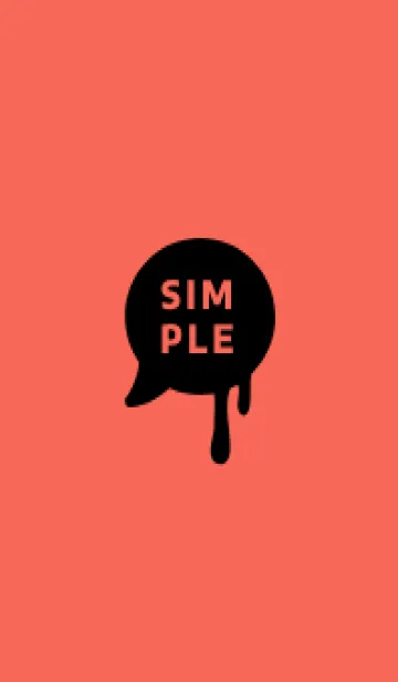 [LINE着せ替え] シンプル ドリップ アイコン 7の画像1