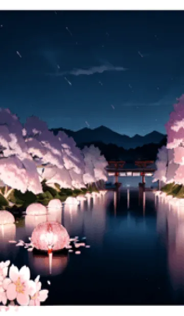 [LINE着せ替え] 桜花繚乱 #ELSaE128。の画像1