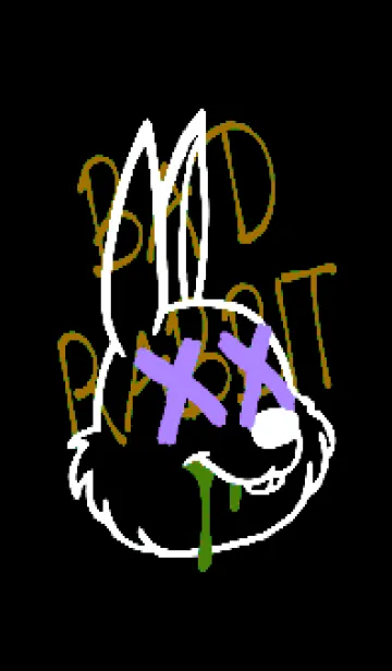 [LINE着せ替え] バッド ラビット 331の画像1