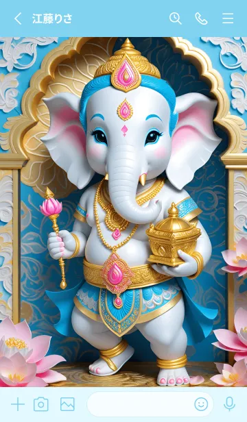 [LINE着せ替え] Ganesha, extremely wealthy(JP)の画像2