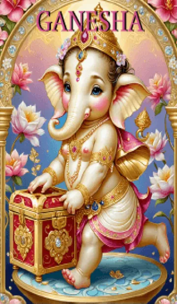 Gold :Ganesha Rich Rich Rich Theme (JP)の着せ替えメイン画像
