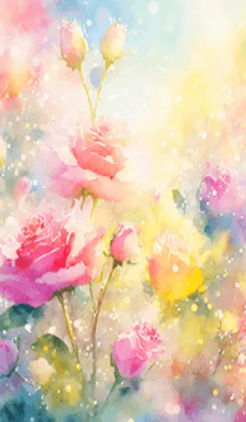 [LINE着せ替え] 薔薇(バラ)の花の着せかえ(R3890)の画像1