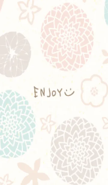 [LINE着せ替え] 花鞠と小花11の画像1