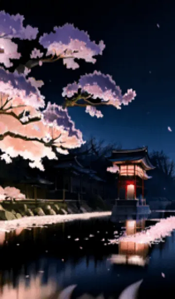 [LINE着せ替え] 桜花繚乱 #ELSaE114。の画像1