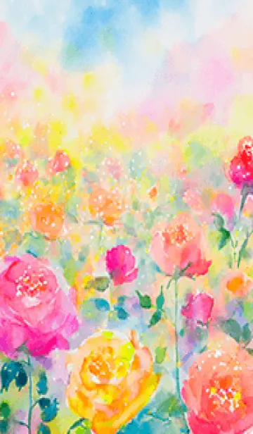 [LINE着せ替え] 薔薇(バラ)の花の着せかえ(R3899)の画像1