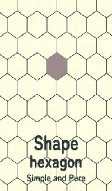 [LINE着せ替え] 六角形のきせかえ 鳩羽鼠の画像1