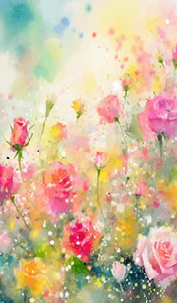 [LINE着せ替え] 薔薇(バラ)の花の着せかえ(R3905)の画像1