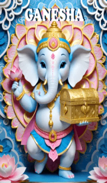 [LINE着せ替え] Ganesha, extremely rich, wealthy (JP)の画像1