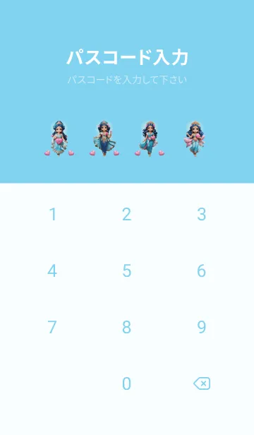 [LINE着せ替え] Lakshmi, Wealth, Fulfillment of Love(JP)の画像4