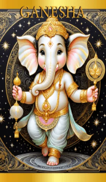 [LINE着せ替え] Light Ganesha Rich & Rich Theme (JP)の画像1