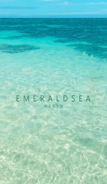 [LINE着せ替え] EMERALD SEA HAWAII-SHELL 31の画像1