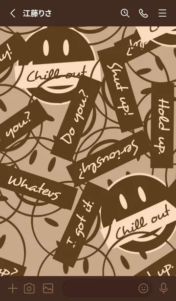 [LINE着せ替え] トーキング スマイル 179の画像2