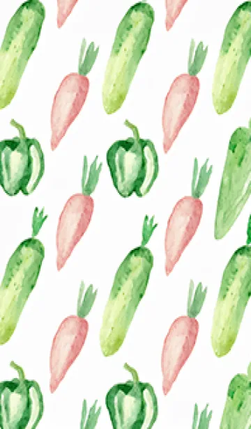 [LINE着せ替え] 【シンプル】お野菜の着せかえ#719の画像1