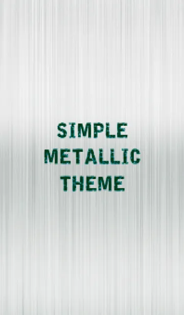 [LINE着せ替え] シンプル メタリック 7の画像1