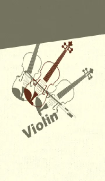 Violin 3カラー セピアのLINE着せ替え