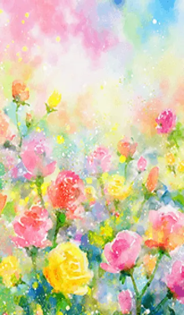 [LINE着せ替え] 薔薇(バラ)の花の着せかえ(R3922)の画像1