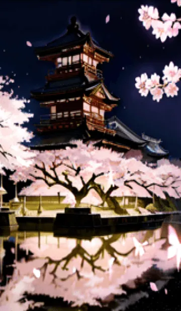 [LINE着せ替え] 桜花繚乱 #EMHE028。の画像1