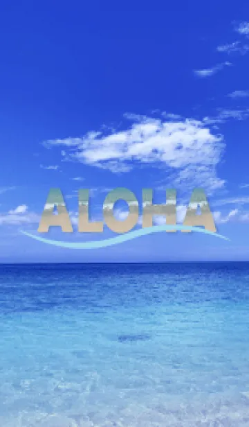 [LINE着せ替え] Summer ocean -ALOHA-の画像1