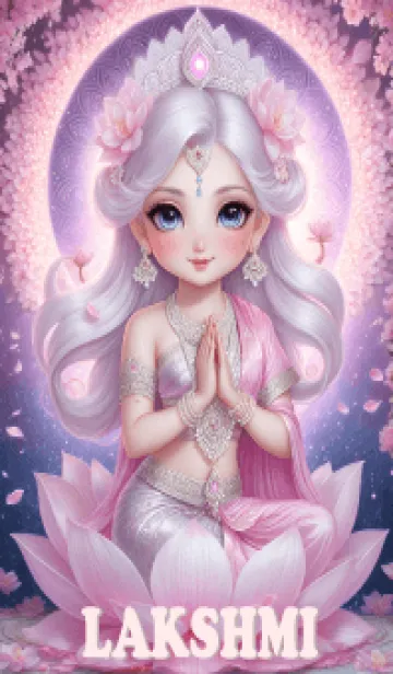 [LINE着せ替え] Lakshmi, rich, fulfilled, prosperous(JP)の画像1